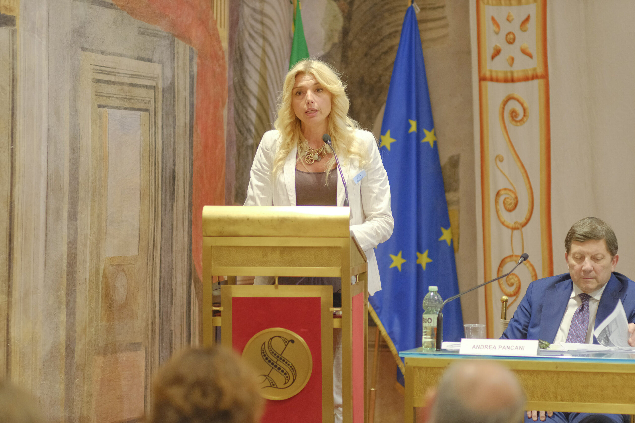 Intervista alla Sen. Elena Murelli intervenuta all’assemblea pubblica Assosistema 21 giugno 2023