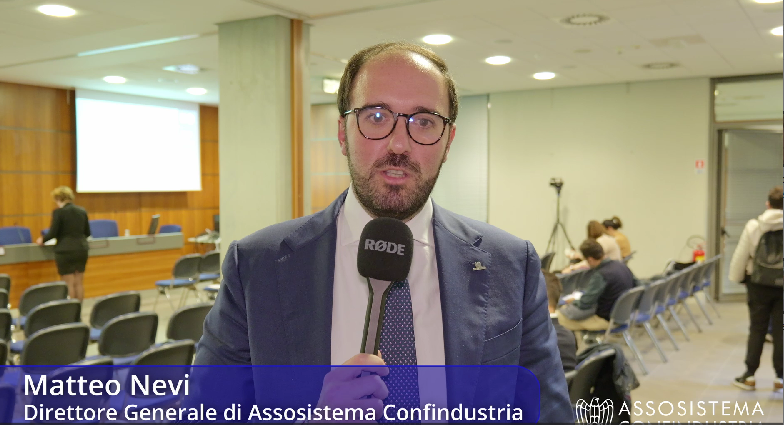 Ecomondo 2023 il Direttore Generale Assosistema Confindustria Matteo Nevi presenta i due convegni